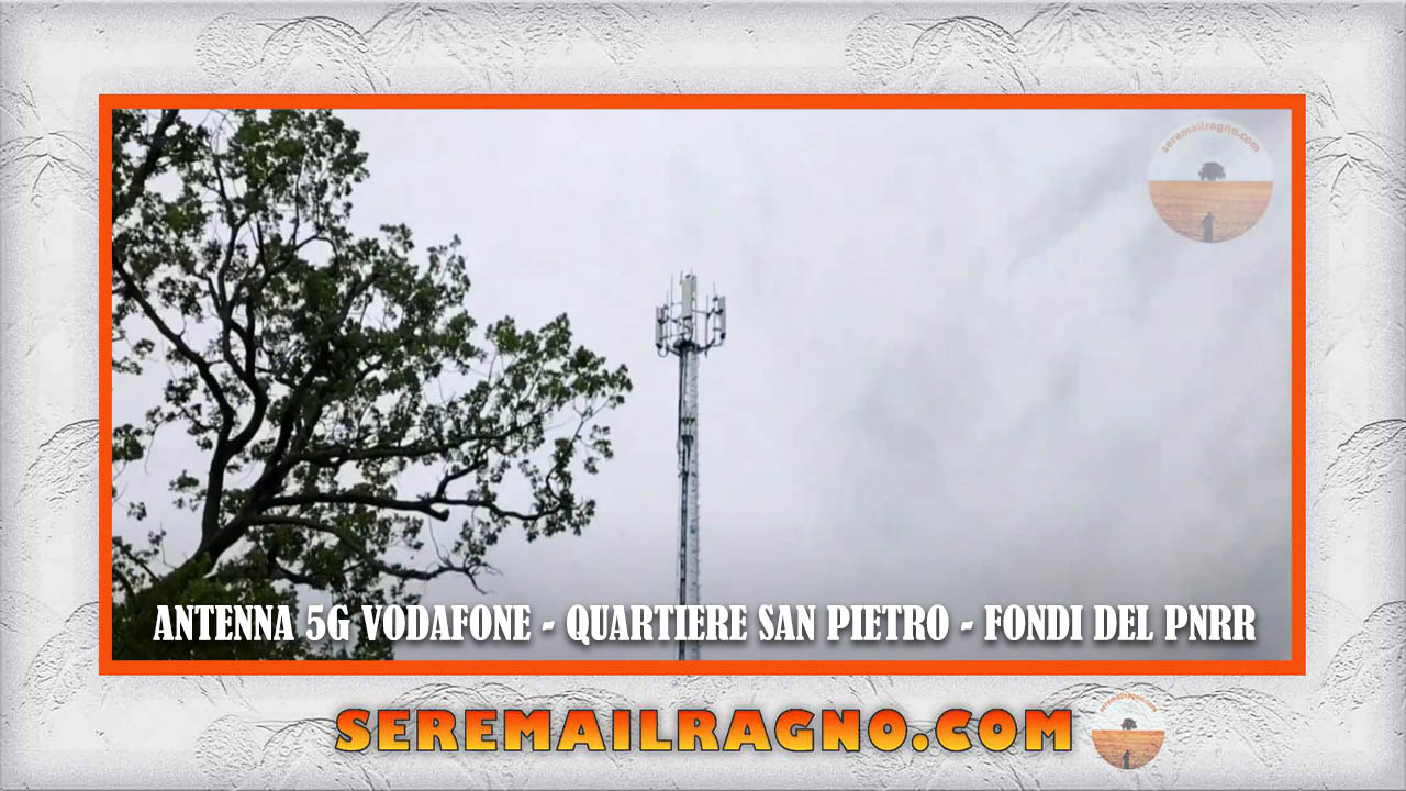 Antenna 5G Vodafone – Monte Urano – Quartiere San Pietro