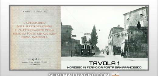 Elettrificazione ferrovia PORTO SAN GIORGIO-AMANDOLA 1928